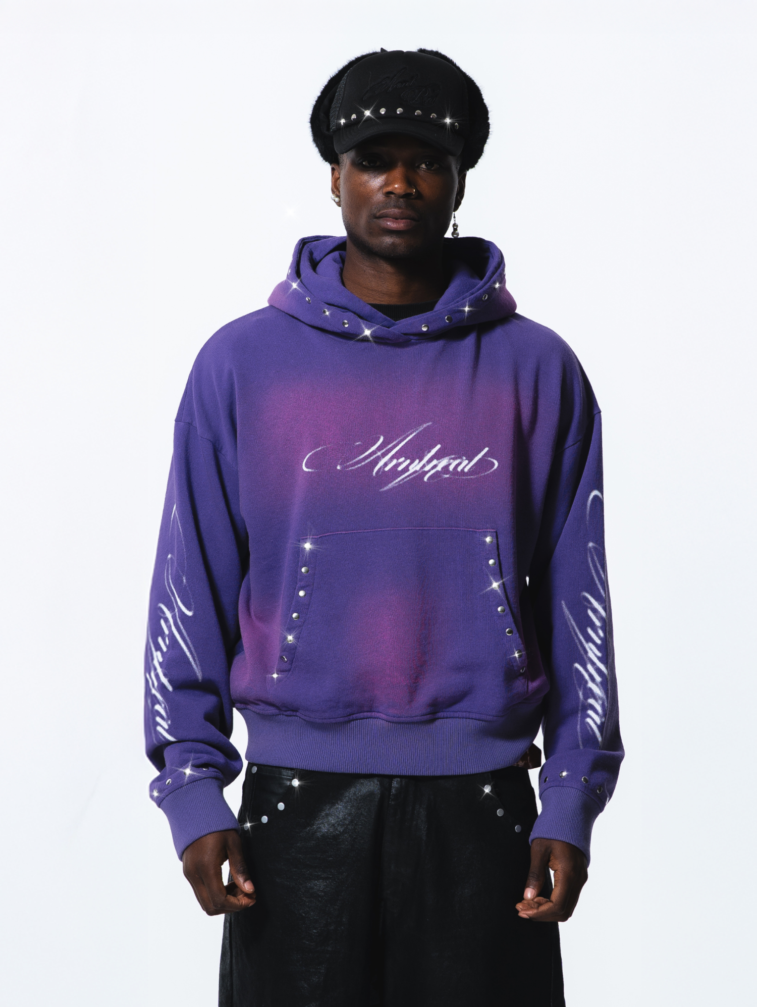 Clout Purple Hoodie