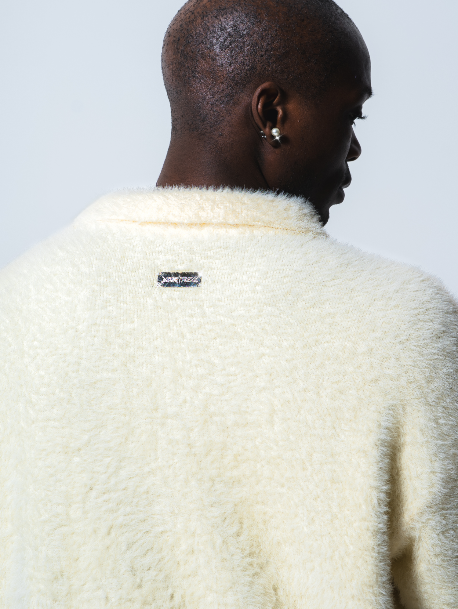 Mohair Polo Cream