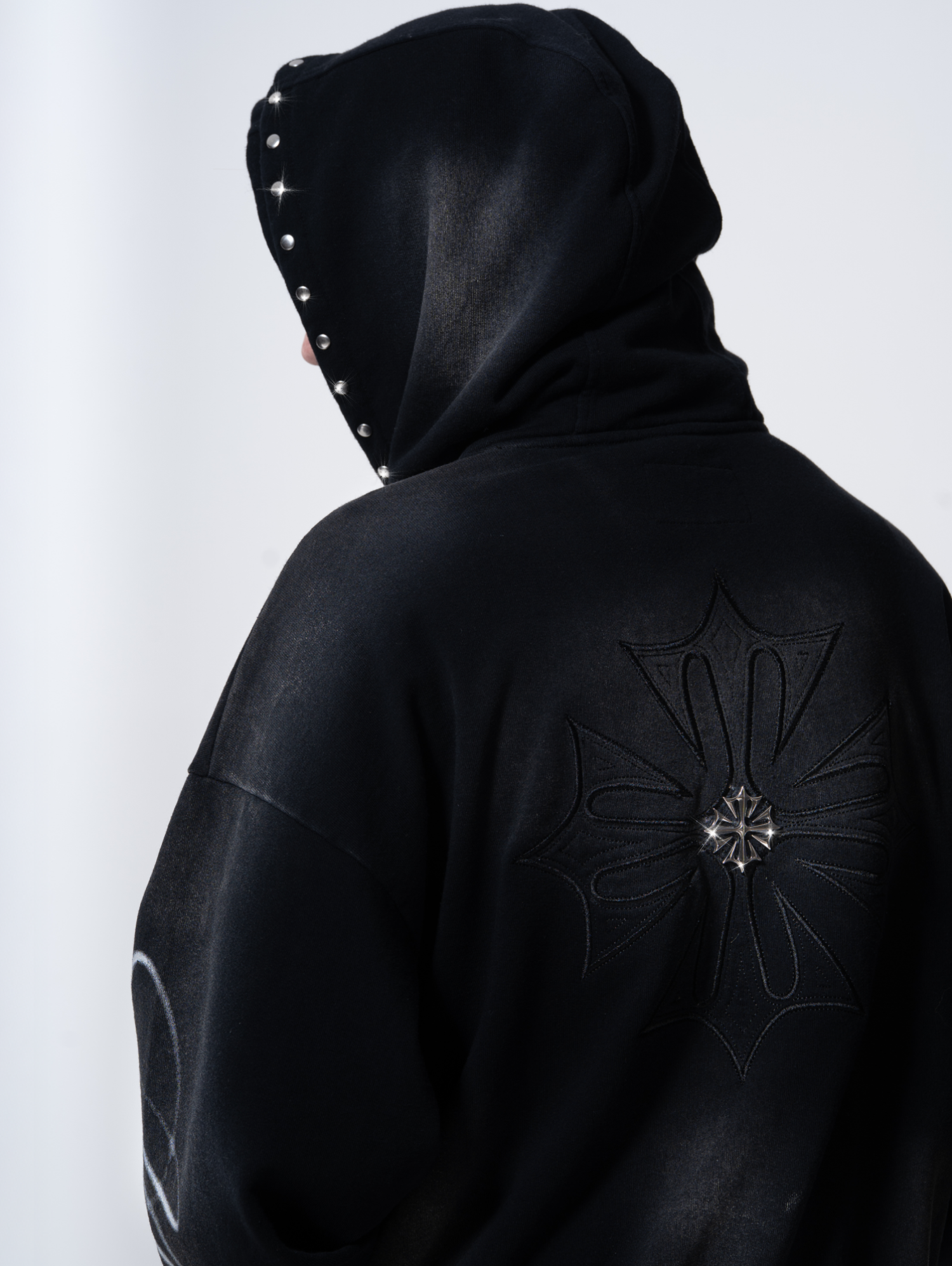 Clout Black Hoodie