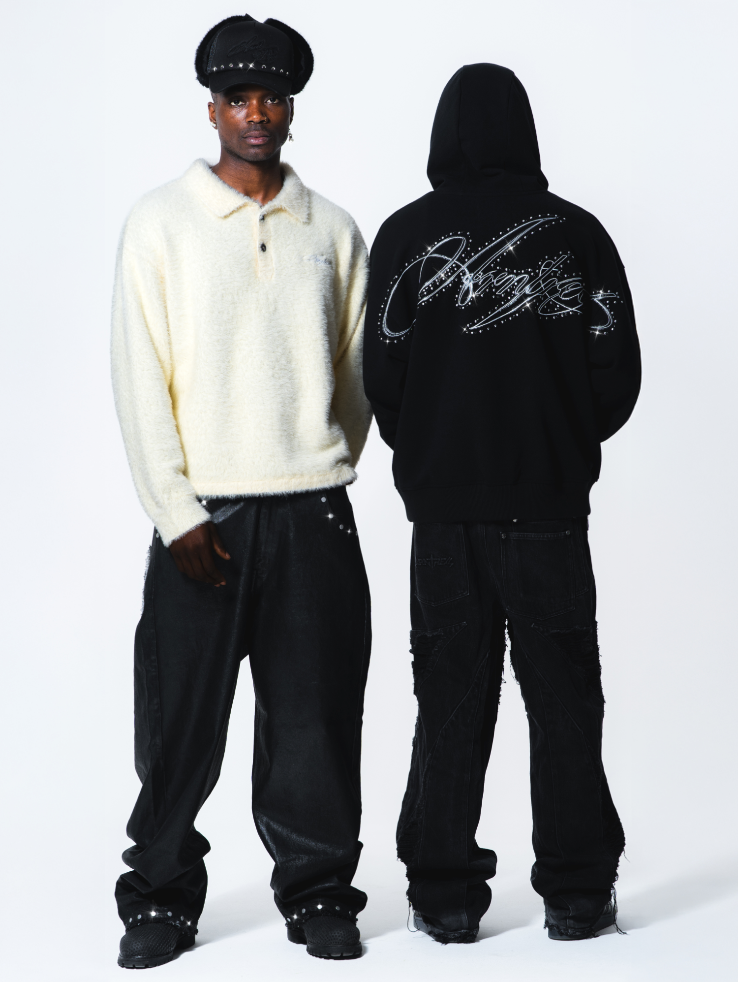 Mohair Polo Cream