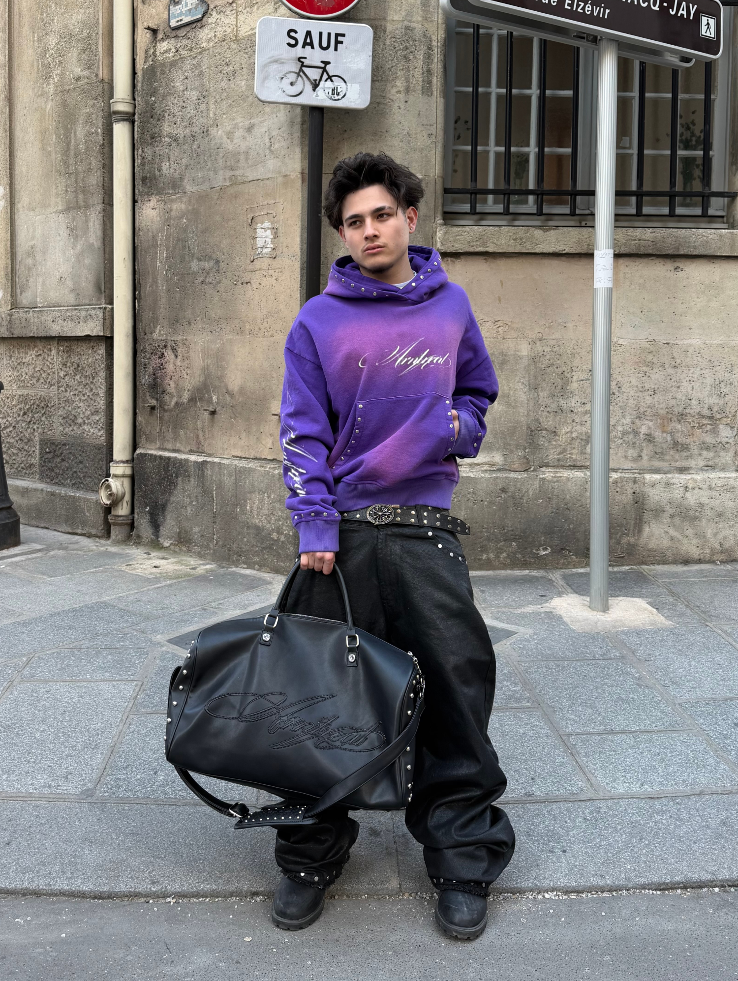 Clout Purple Hoodie