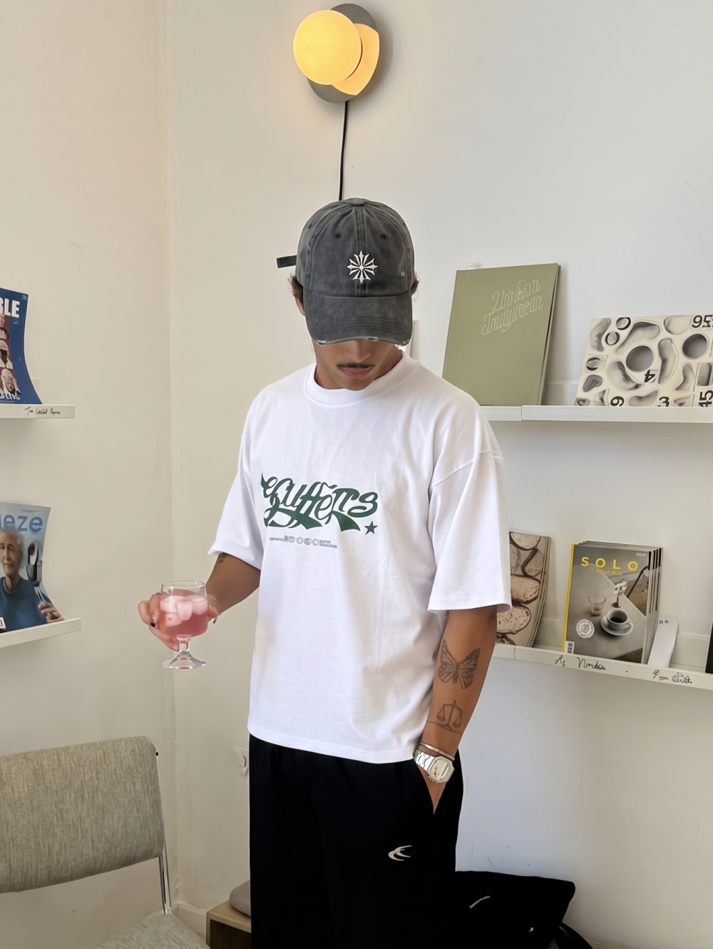 Wash logo Cap