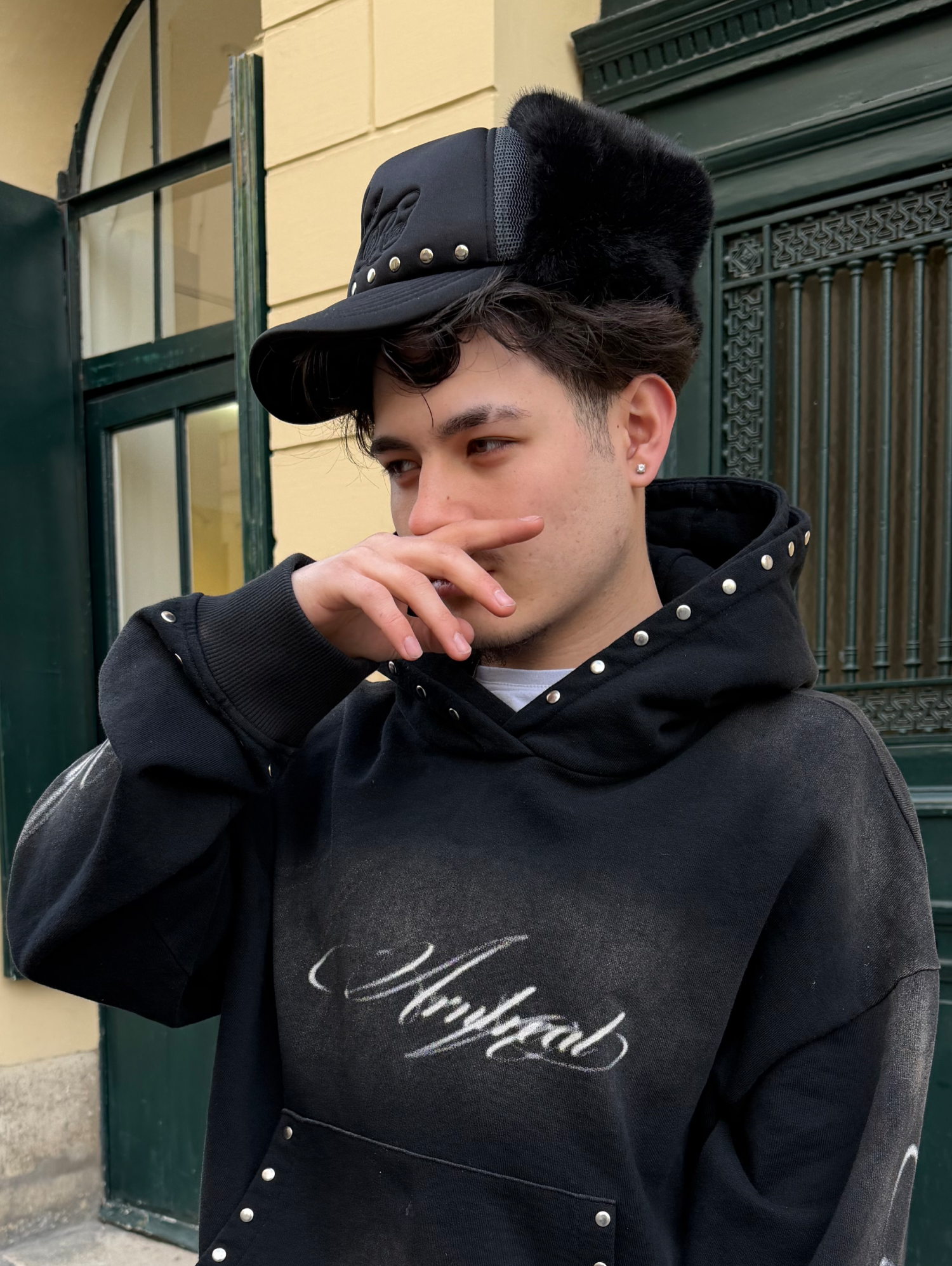 Casquette Chapka Black