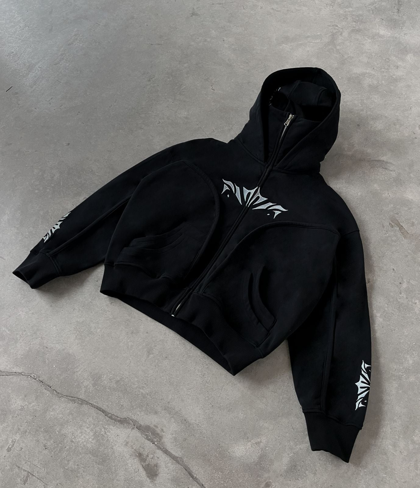 Phantom Hoodie Full Black
